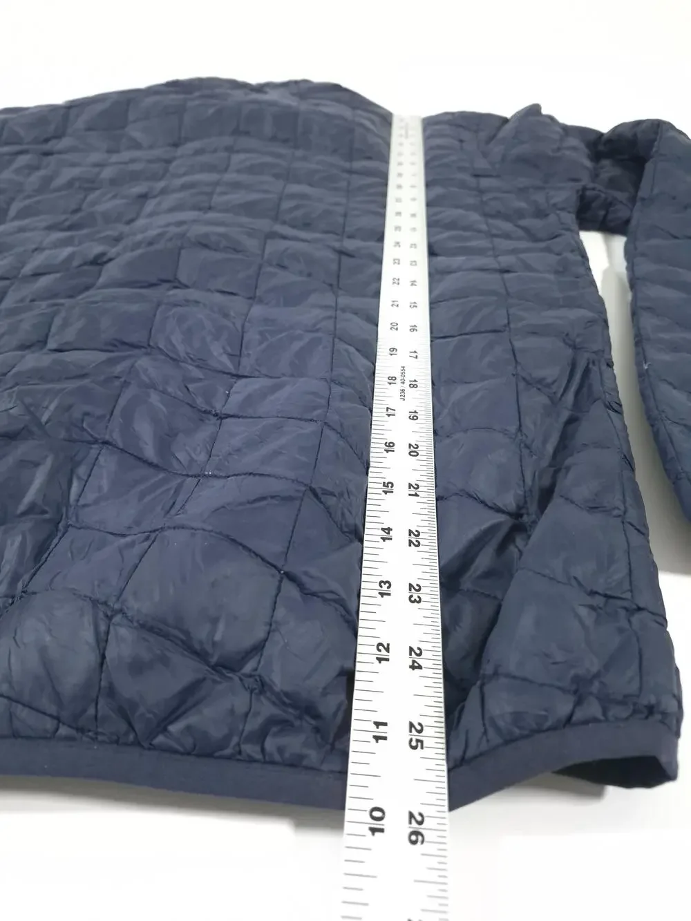 The North Face Jacket Mens Small Blue Primaloft Puffer Full Zip Lightweight